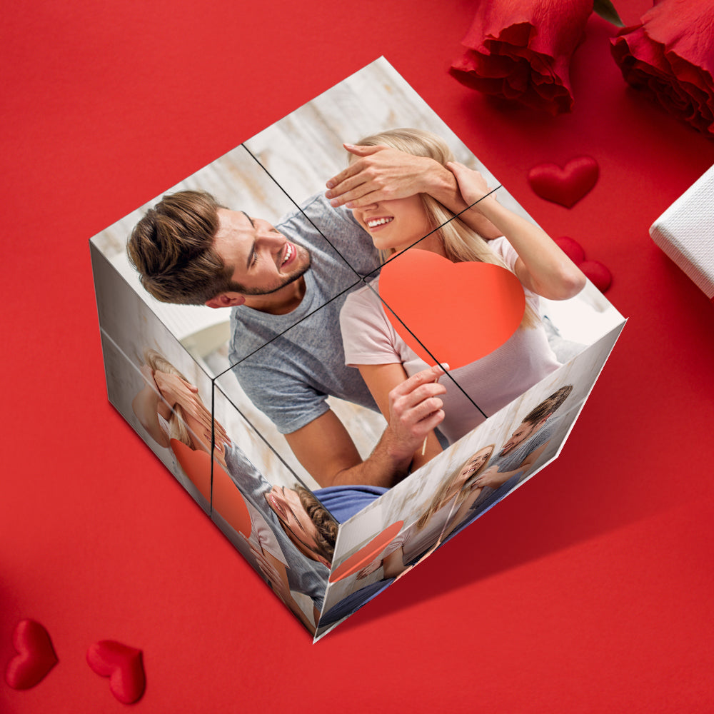 Custom Photo Cube Infinity Photo cube Folding Photo Cube Personalized Gifts