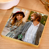 New Upgrade Custom Music Fridge Magnet Christmas Gift Colorful Frame Fridge Magnet Can Play Songs	 Gift for Couple	 Can Upload Your Music