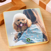 New Upgrade Custom Music Fridge Magnet Christmas Gift for Pet Lovers Colorful Frame Album Fridge Magnet Can Play Songs	 Can Upload Your Music