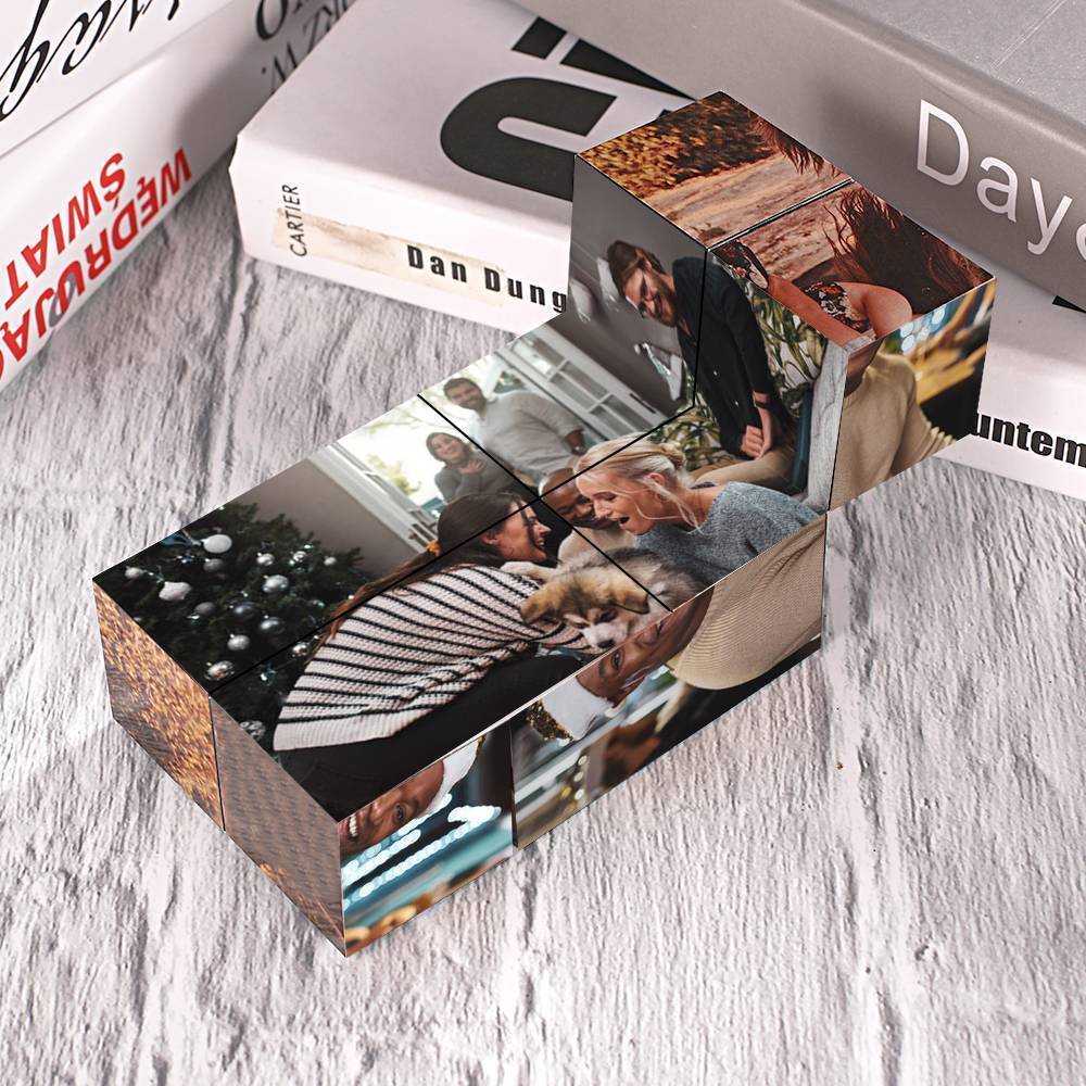 Custom Photo Rubic's Cube Family's Love Multiphoto Cube