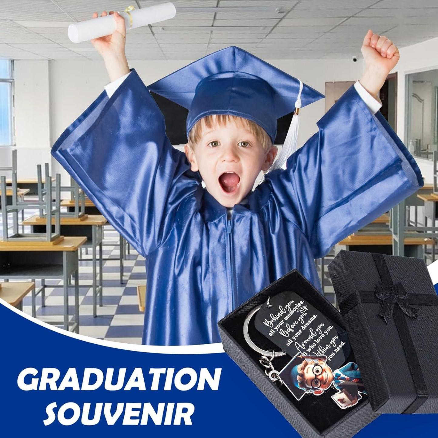 Class 2025 Graduation Gifts - Keychain for Her Girls Him Boys High School College Kindergarten Preschool