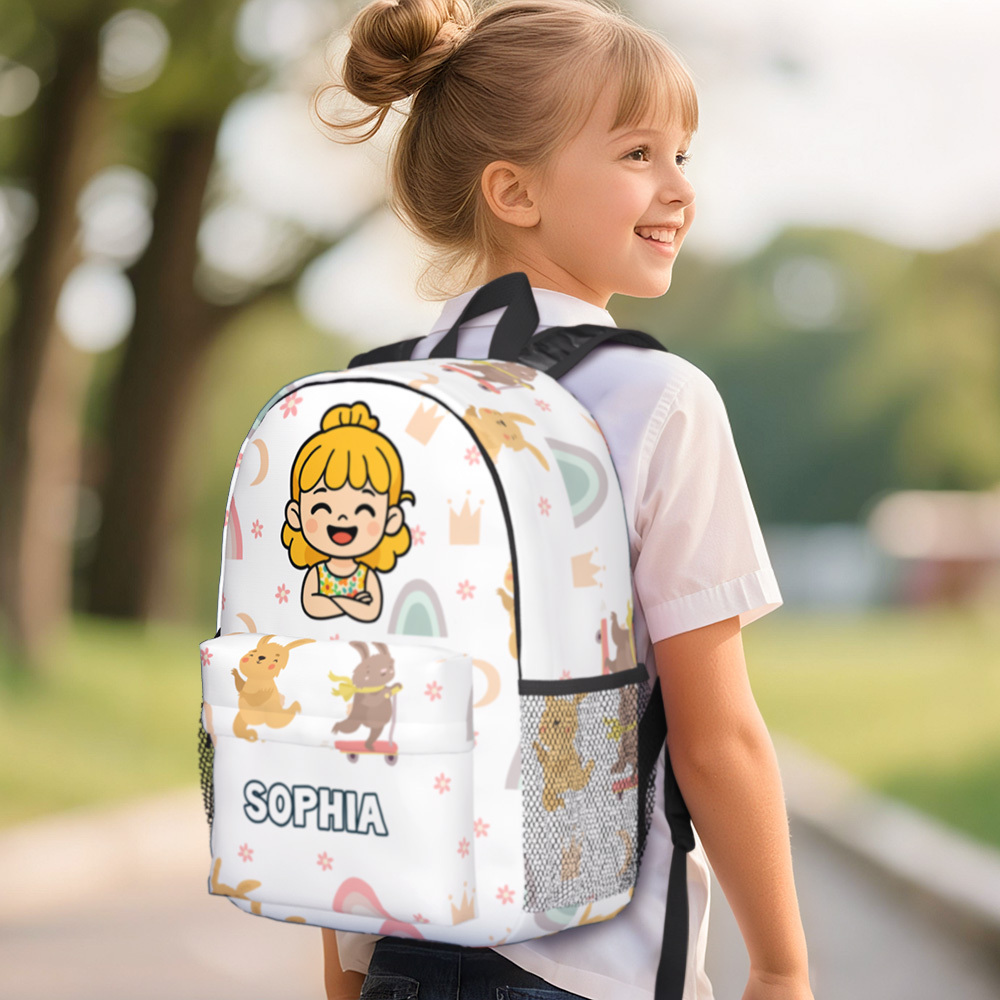 Custom Colorful School Bag Gift For Kids