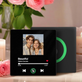 Custom Music Fridge Magnet Colorful Frame Personalized Album Fridge Magnet That Can Be Played Song Anniversary Gift for Couple	 Can Upload Your Music