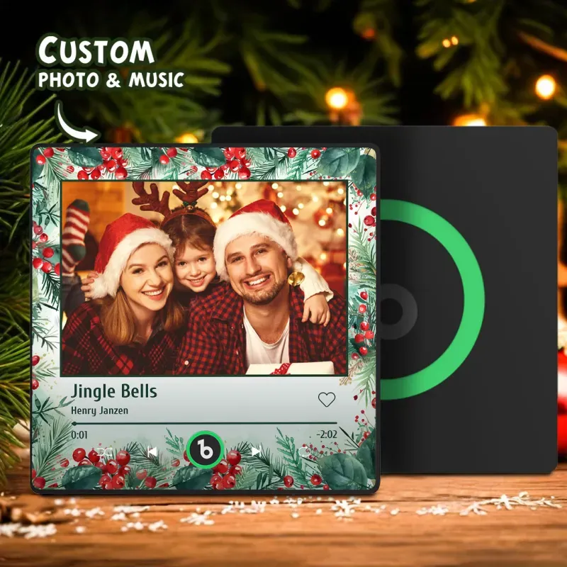 Personalized Spotify Album Music Fridge Magnet Christmas Gifts Custom Music Magnets Can Play Songs