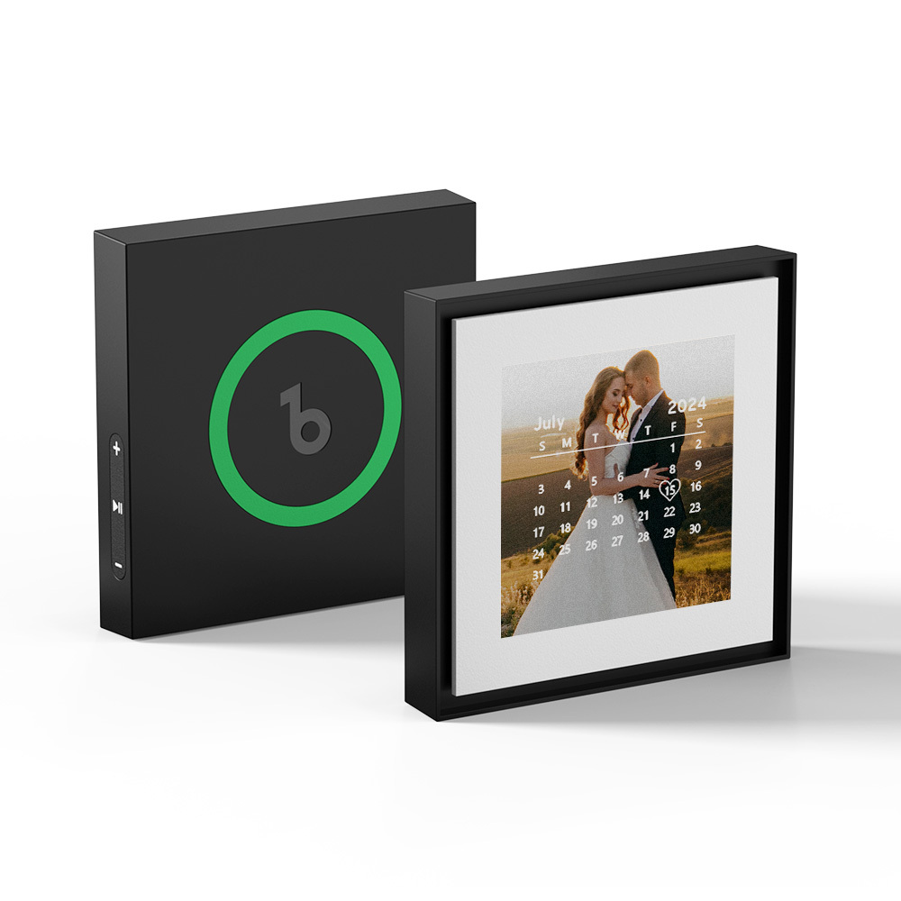 New 5.0 Upgrade Custom Music Fridge Magnet Can Customize 1-6 Songs and Photos Gifs for Couples