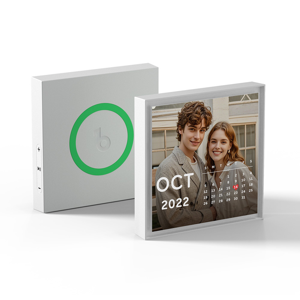 New 5.0 Upgrade Custom Music Fridge Magnet Can Customize 1-6 Songs and Photos Gifs for Couples