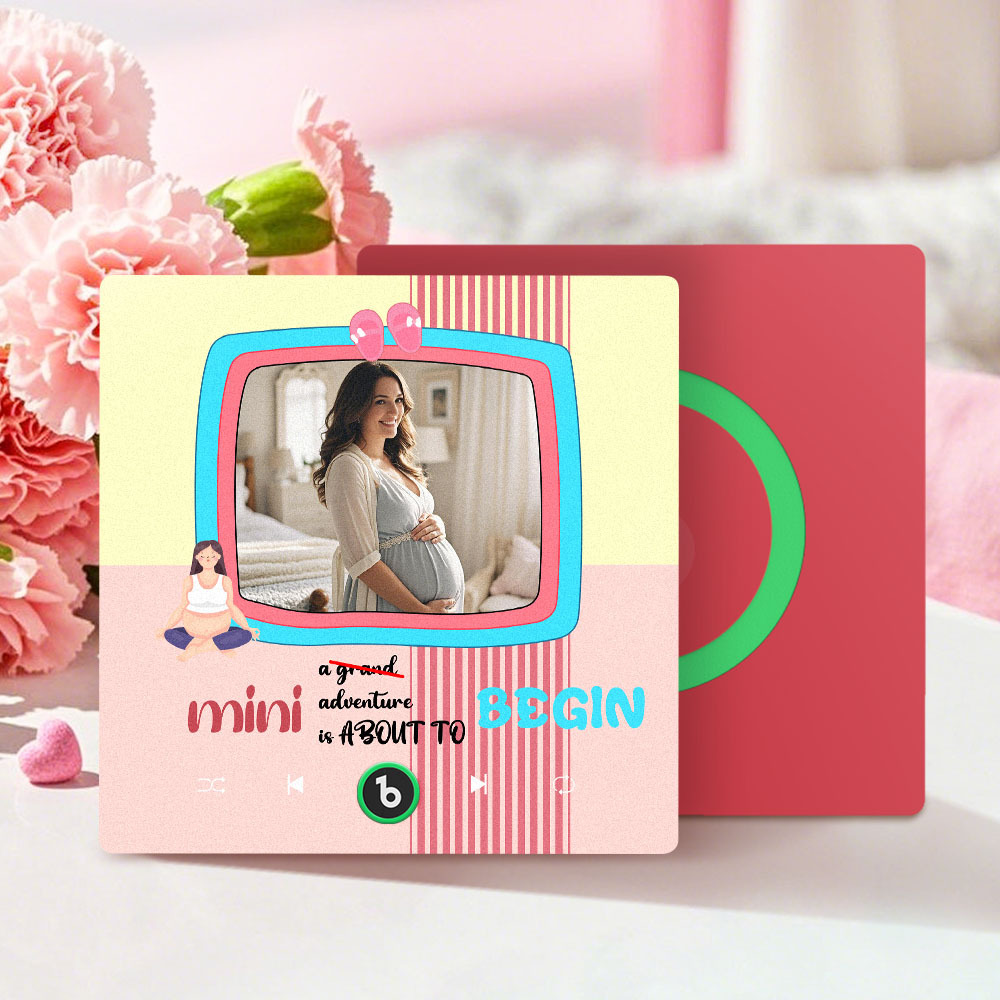Mother's Day Gifts New 4.0 Upgrade Custom Music Fridge Magnet Colorful Frame Album Fridge Magnet Can Play Songs Gift for Mom