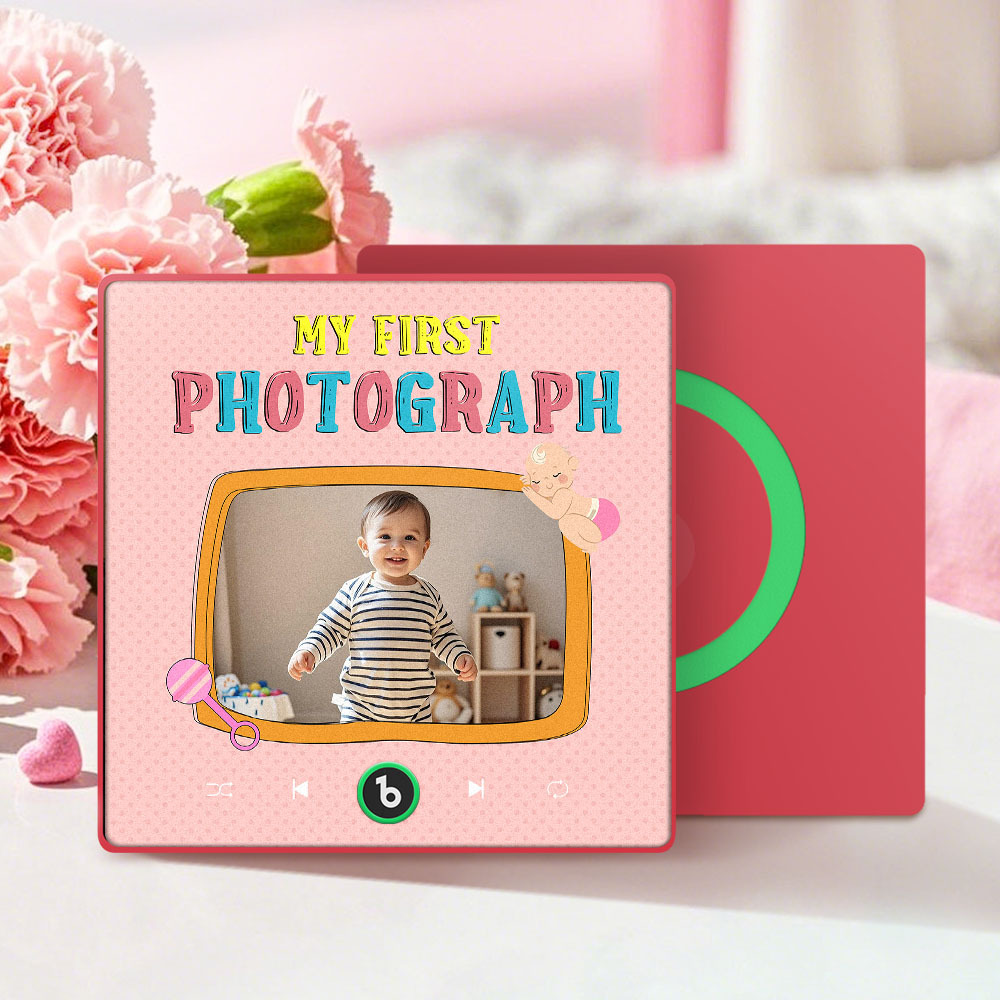 Mother's Day Gifts New 4.0 Upgrade Custom Music Fridge Magnet Colorful Frame Album Fridge Magnet Can Play Songs Gift for Mom