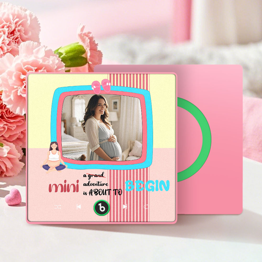 Mother's Day Gifts New 4.0 Upgrade Custom Music Fridge Magnet Colorful Frame Album Fridge Magnet Can Play Songs Gift for Mom