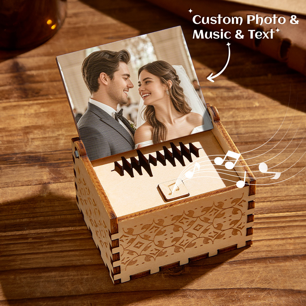 Our Song Wedding Music Box Custom Digital Music Box Any song Tune or Voice Wedding Gifts