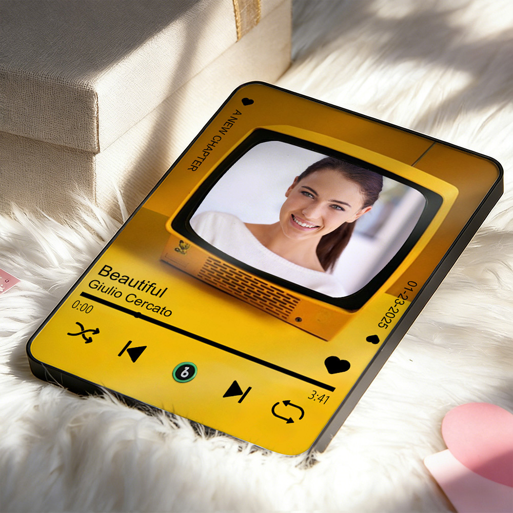 Personalized Photo & Music Farewell Gift: Retirement Keepsake