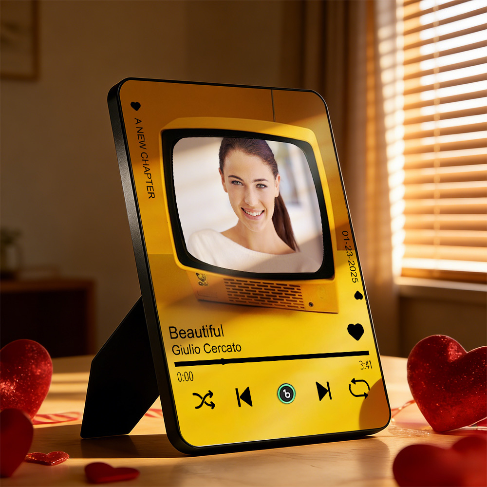 Personalized Photo & Music Farewell Gift: Retirement Keepsake