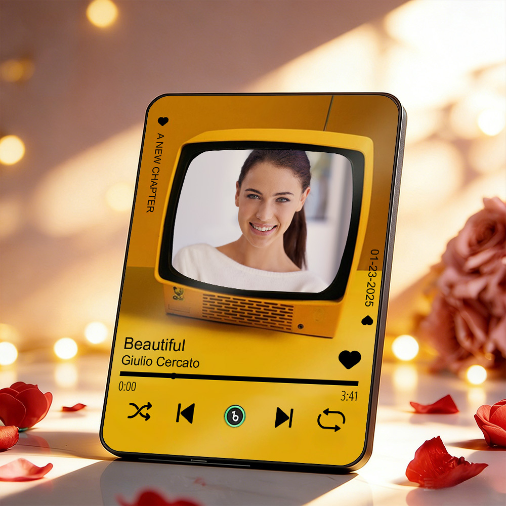 Personalized Photo & Music Farewell Gift: Retirement Keepsake