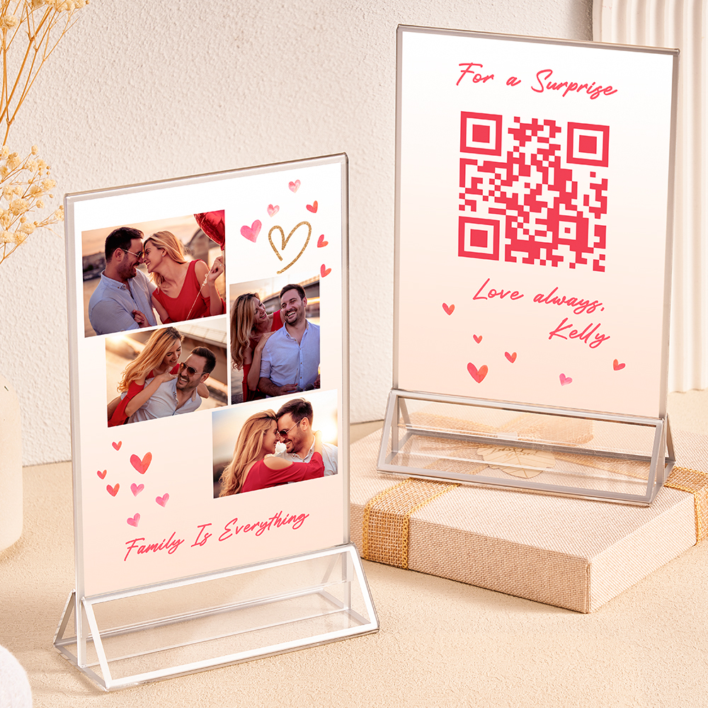 Forever Love - Personalized Photo Frame Custom Gifts For Love
