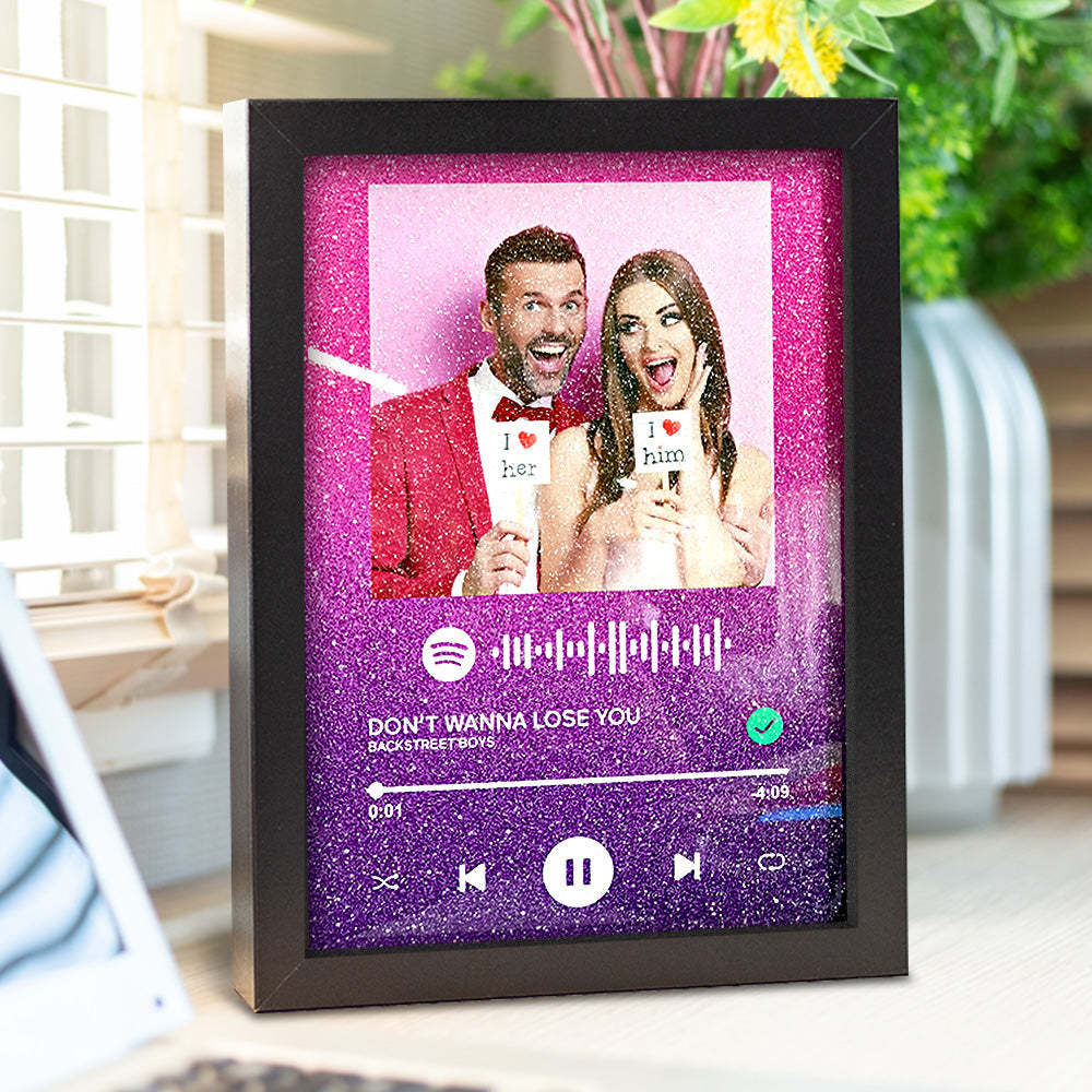 Custom Spotify Code Music Acrylic Plaque Frame Personalised Song -