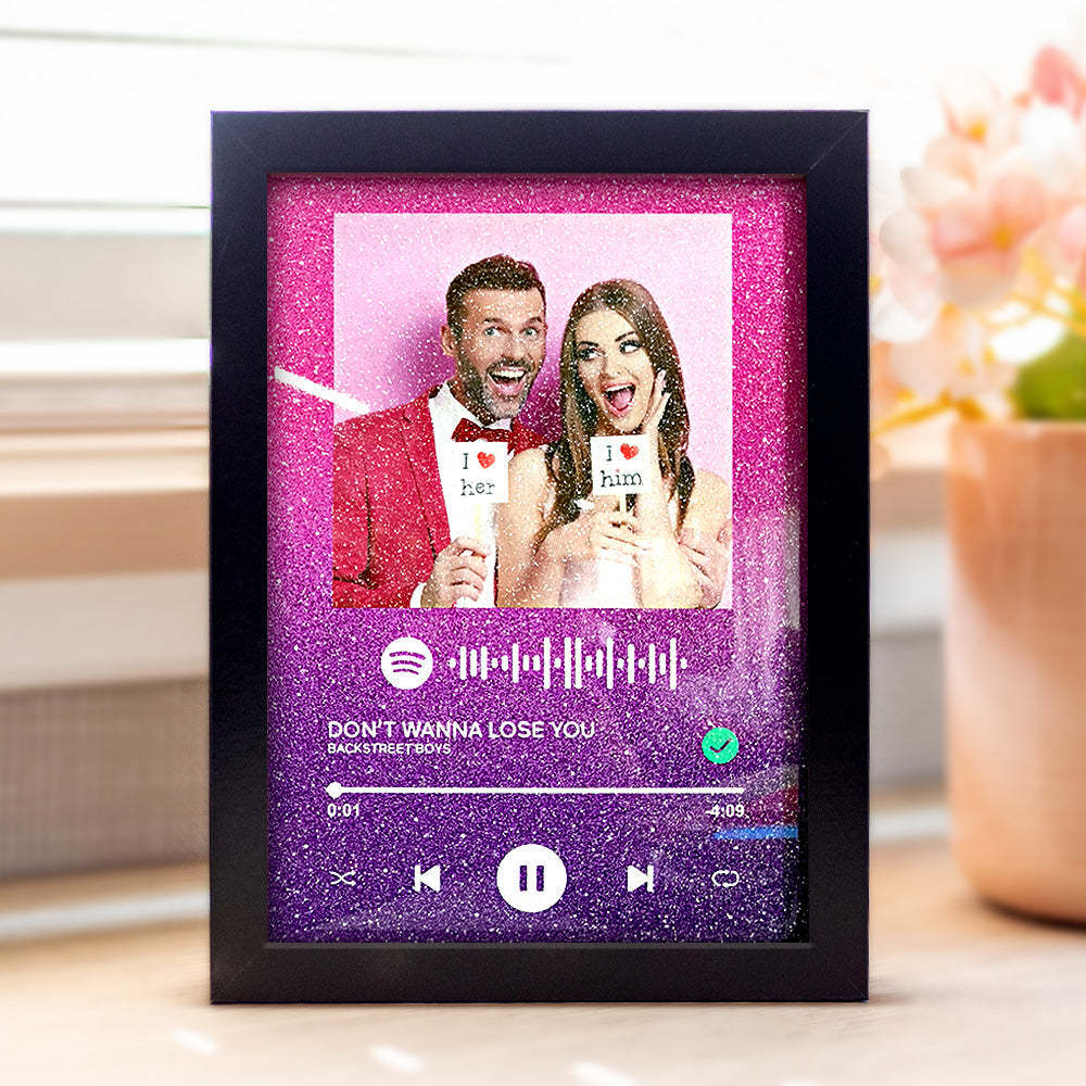 Custom Spotify Code Music Acrylic Plaque Frame Personalised Song -
