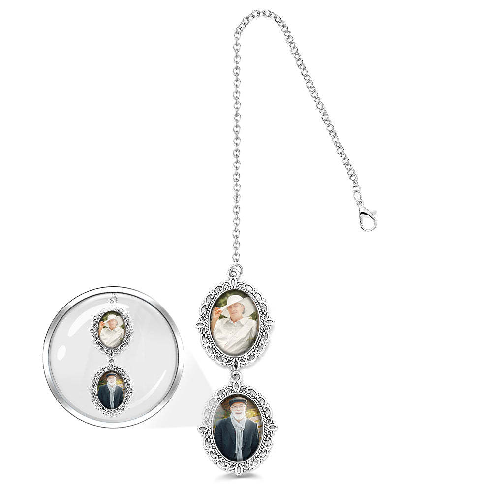 Personalized Graduation Tassel Photo Charm Memorial Graduation Charm Gift