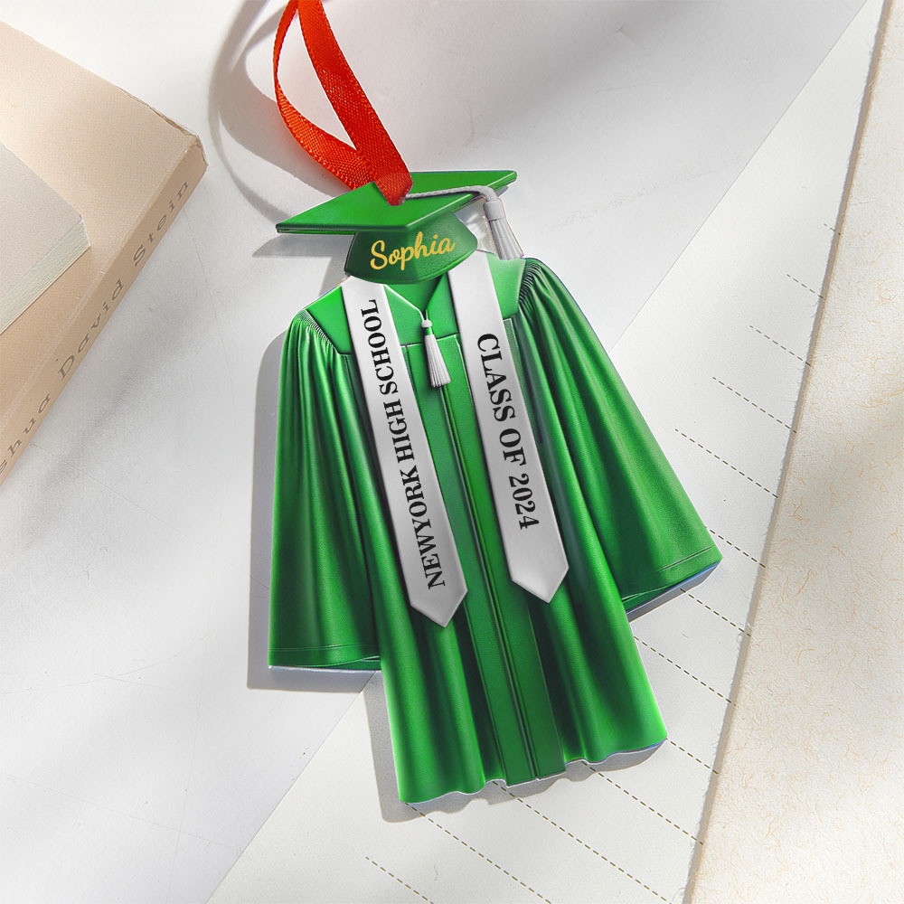 Personalized Graduation Ornament Custom 2024 Graduation Ornament Graduation Gift