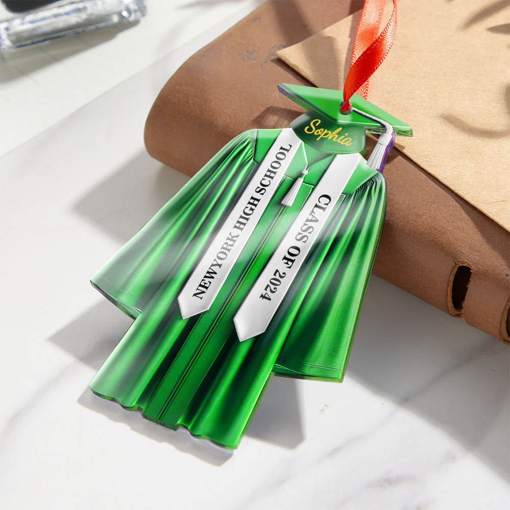 Personalized Graduation Ornament Custom 2024 Graduation Ornament Graduation Gift