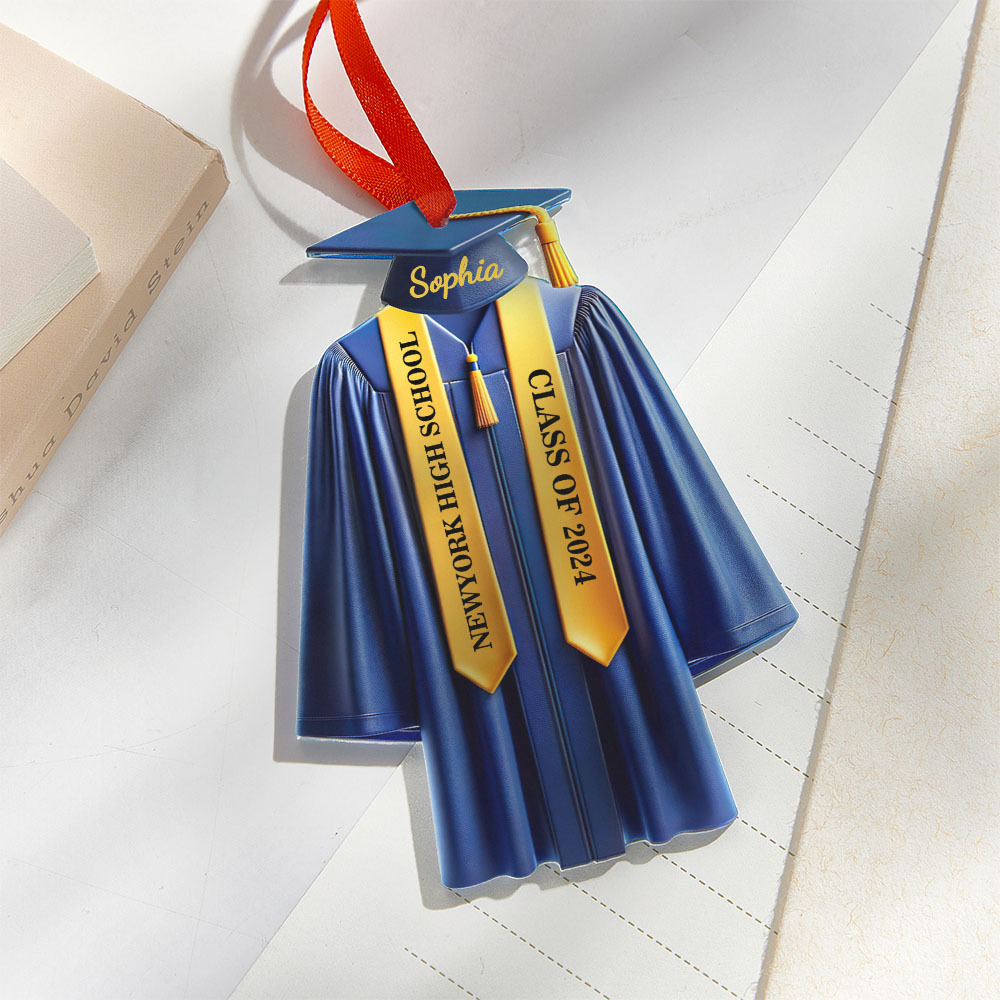 Personalized Graduation Ornament Custom 2024 Graduation Ornament Graduation Gift