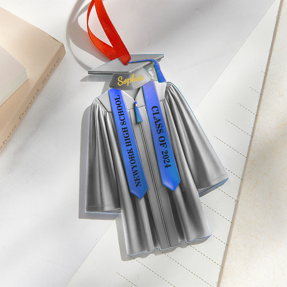Personalized Graduation Ornament Custom 2024 Graduation Ornament Graduation Gift