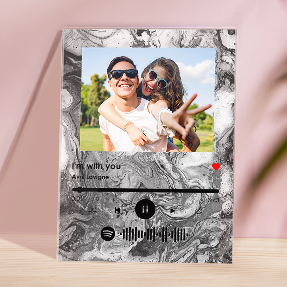 Custom Photo Spotify Plaque