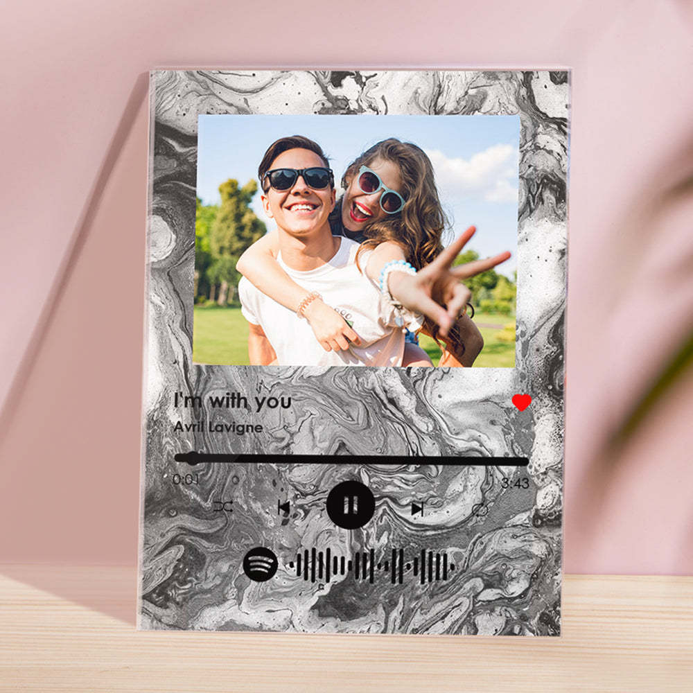 Custom Photo Spotify Plaque