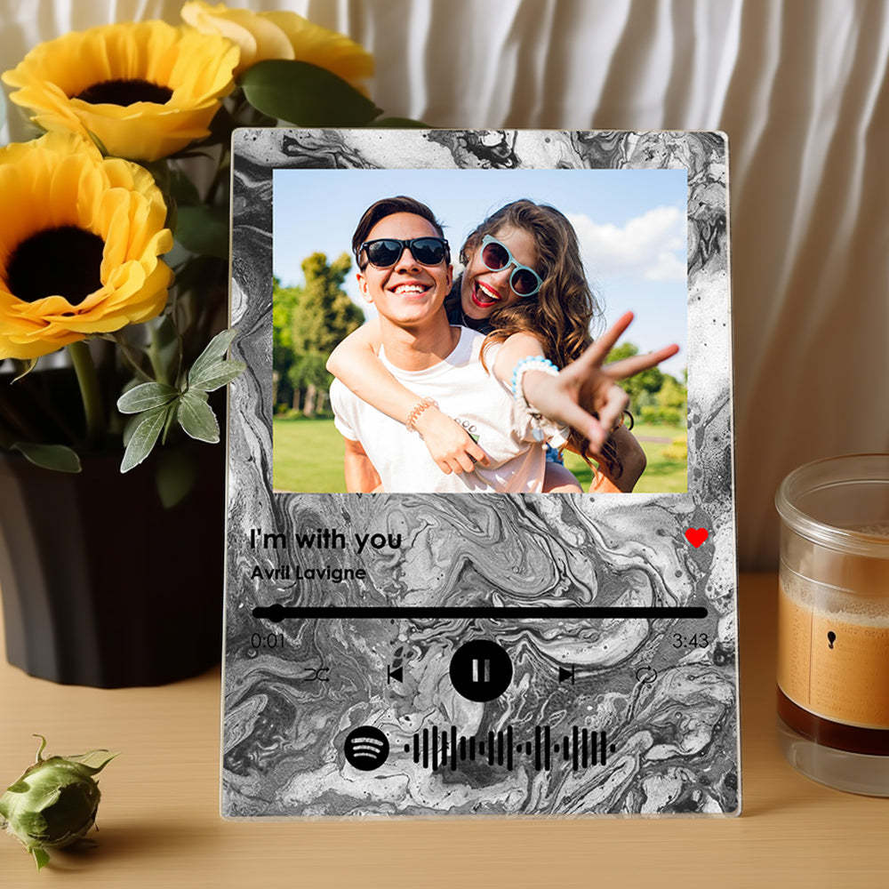 Custom Photo Spotify Plaque