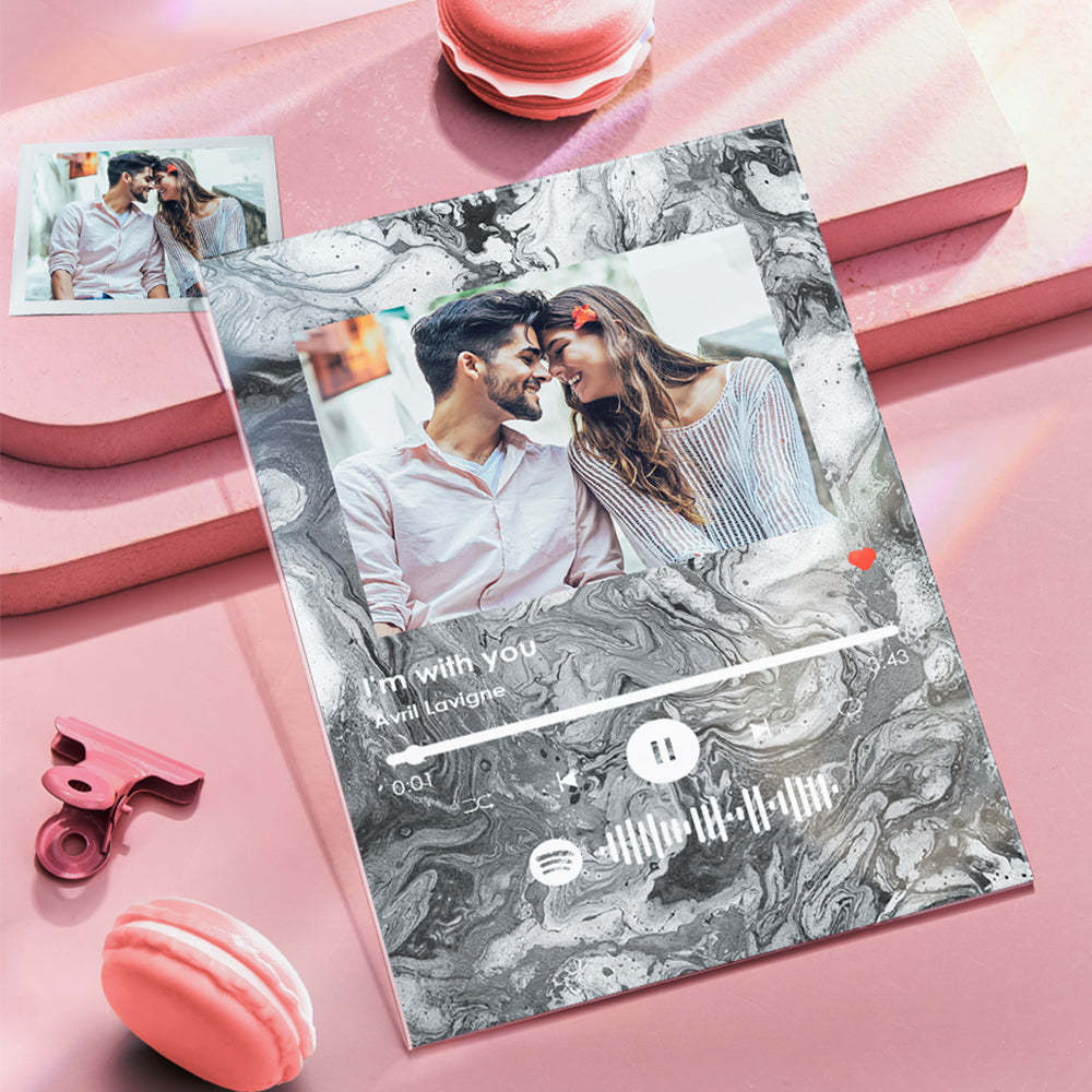 Custom Photo Spotify Plaque