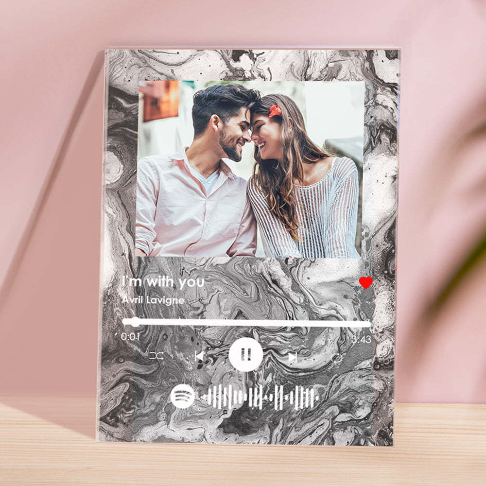 Custom Photo Spotify Plaque