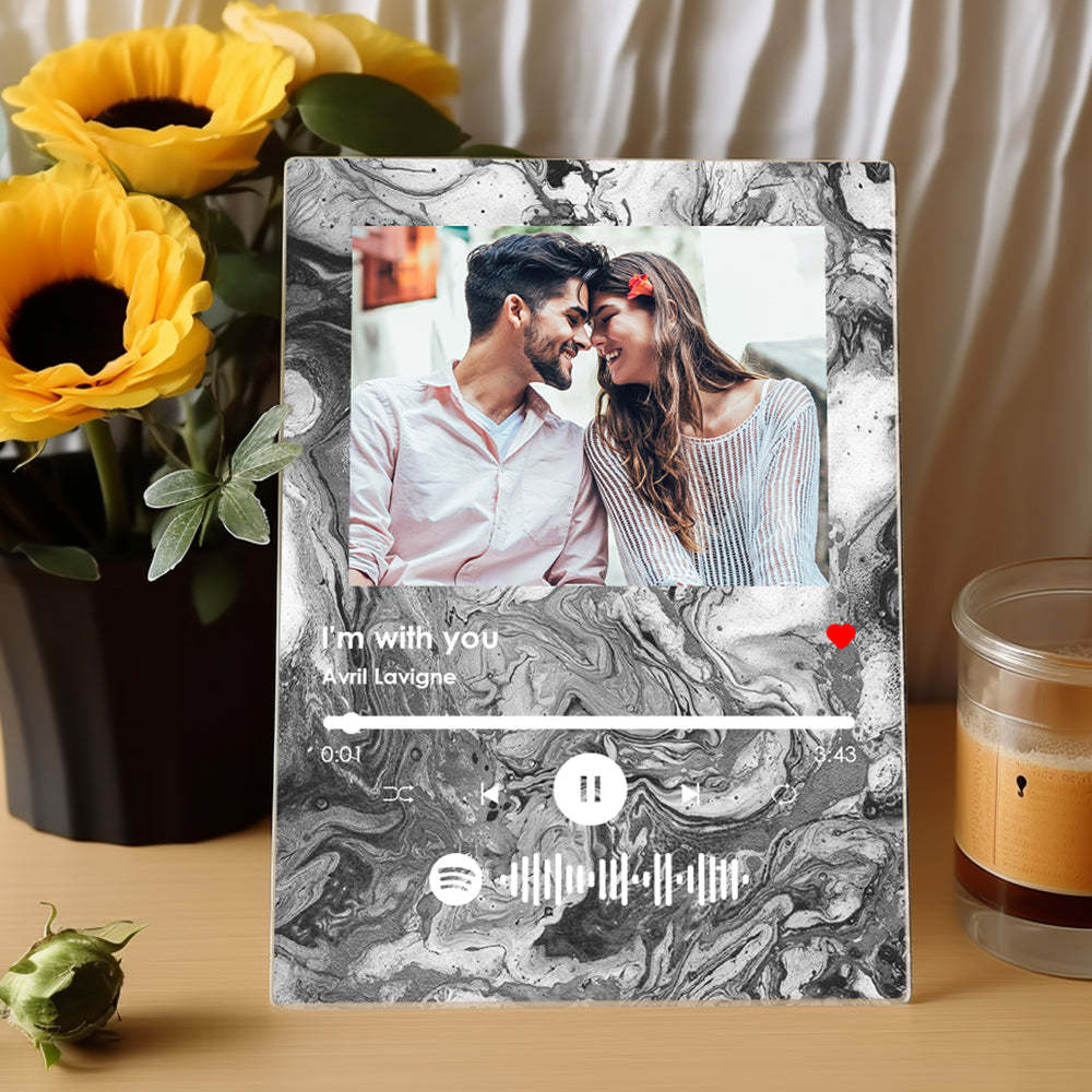 Custom Photo Spotify Plaque