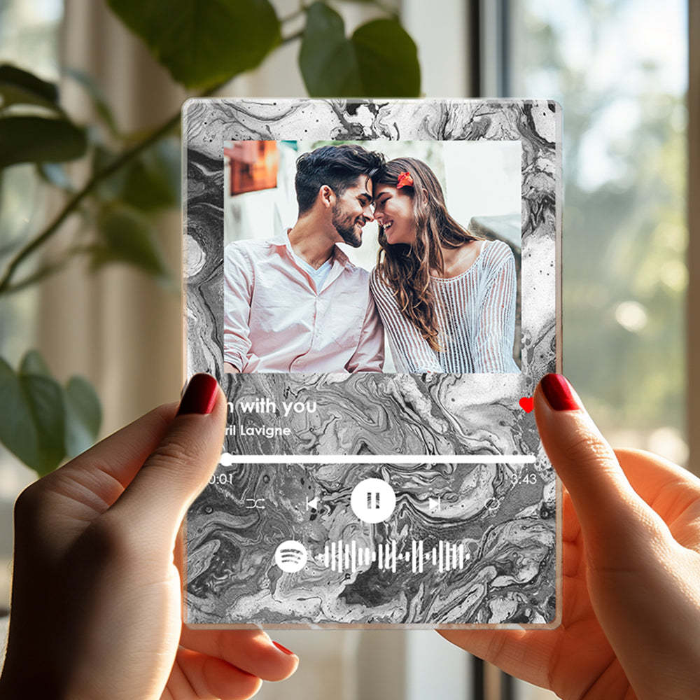 Custom Photo Spotify Plaque