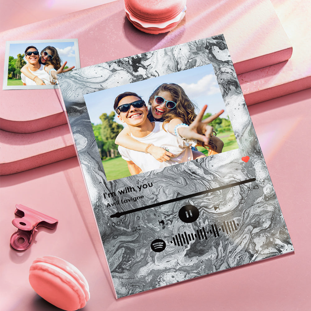 Custom Photo Spotify Plaque