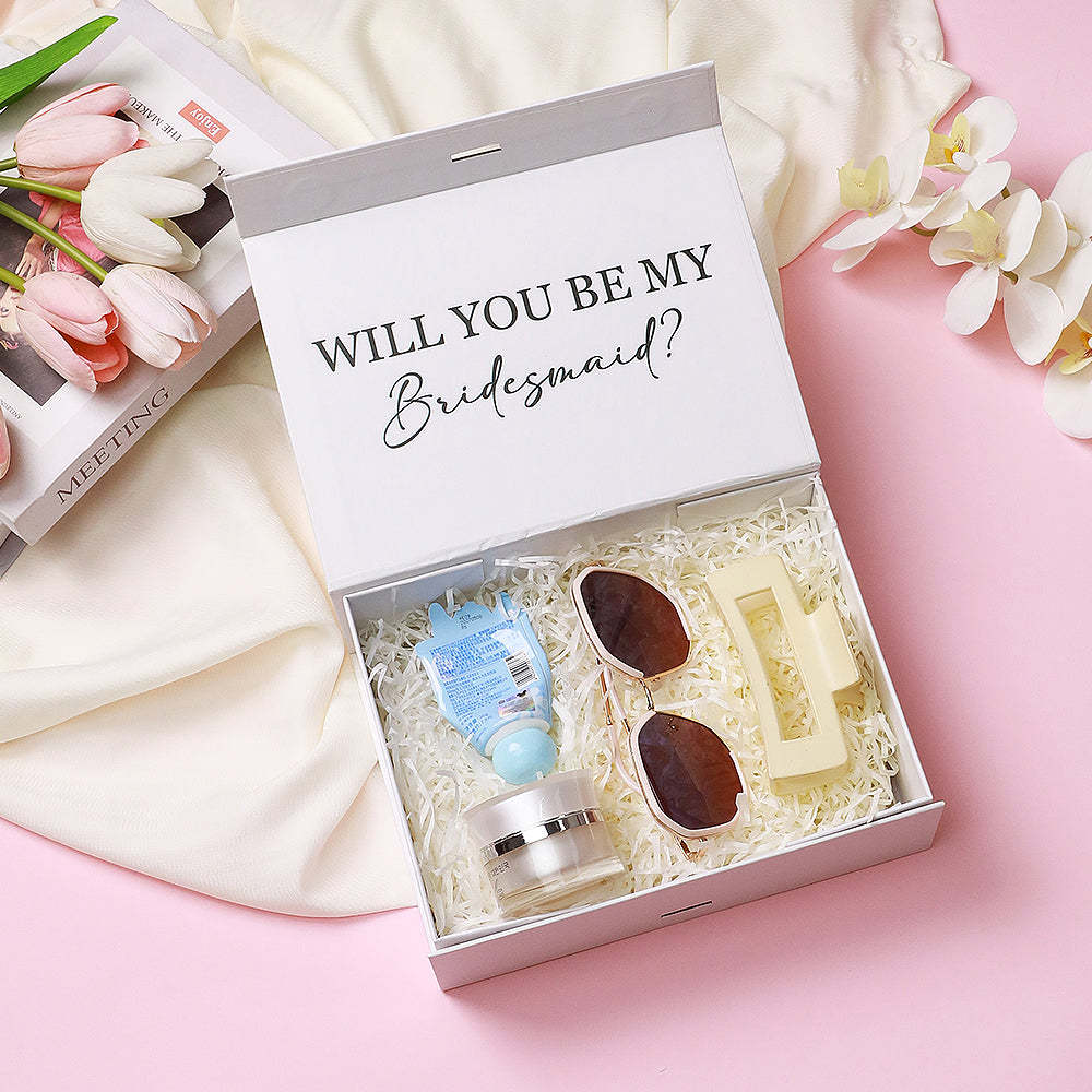 Personalized Bridesmaid Proposal Box Custom Bridesmaid Gift Box Bridesmaid Empty Box Gift for Bridesmaid -