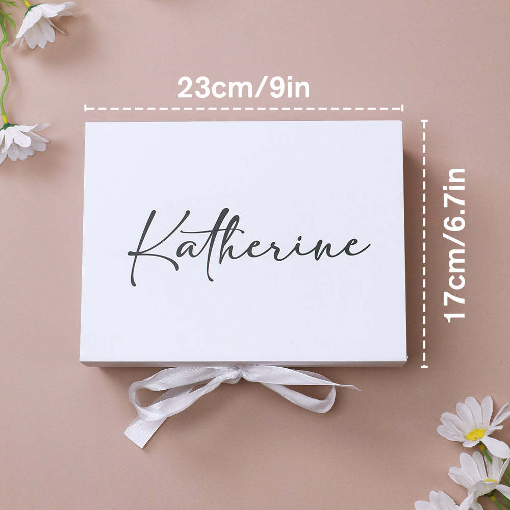 Personalized Bridesmaid Proposal Box Custom Bridesmaid Gift Box Bridesmaid Empty Box Gift for Bridesmaid -