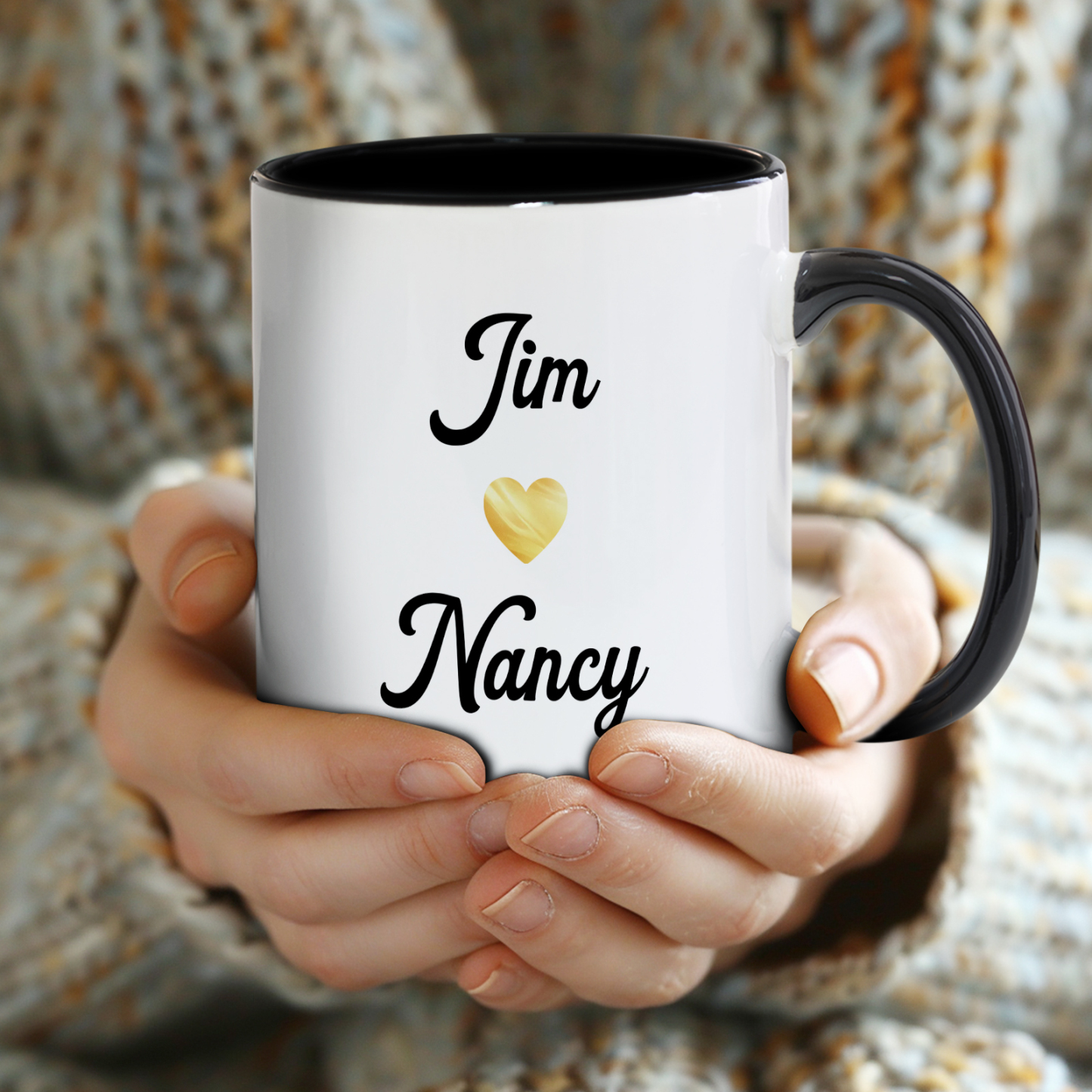 Personalized Couple Name and Anniversary Mug Wedding Anniversary Cup 50th Anniversary Gift for Parents
