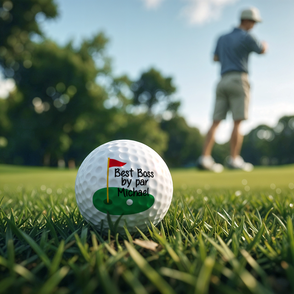 Personalized Name Golf Ball Custom Golf Ball Gifts for Golf Lover Gift for Boss
