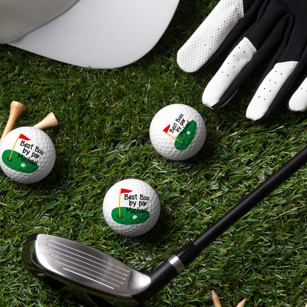 Personalized Name Golf Ball Custom Golf Ball Gifts for Golf Lover Gift for Boss