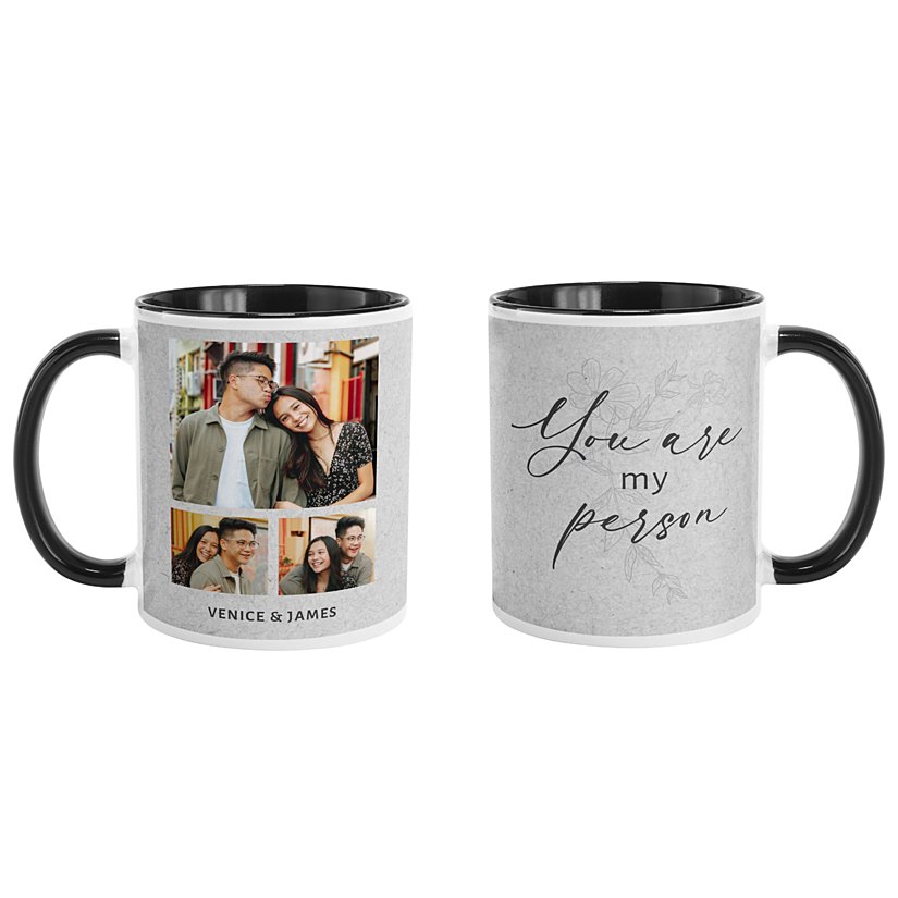 Personalized Photo Mug for Couple Custom Picture Collage Coffee Cup