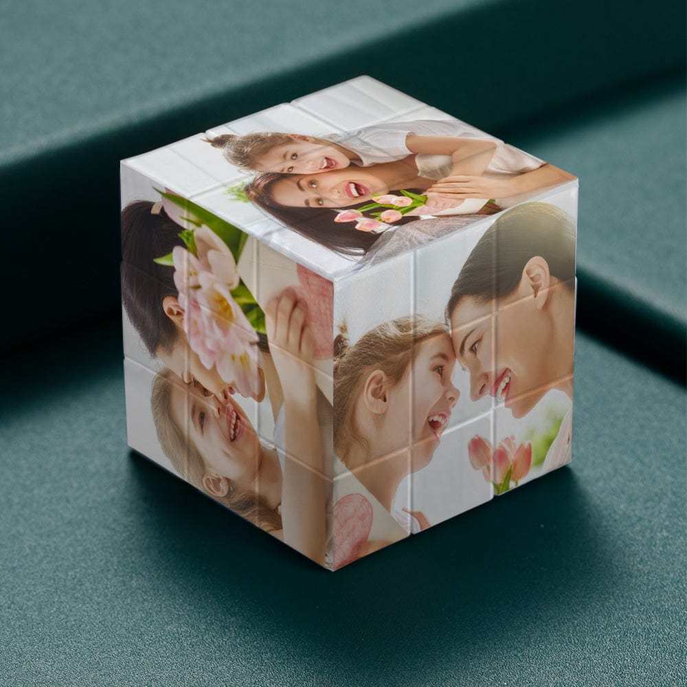 Mother's Day Gift Customized Photo Rubic's Cube Gift For Mother