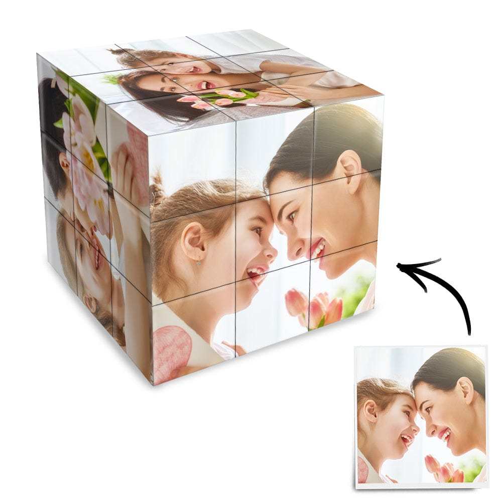 Mother's Day Gift Customized Photo Rubic's Cube Gift For Mother