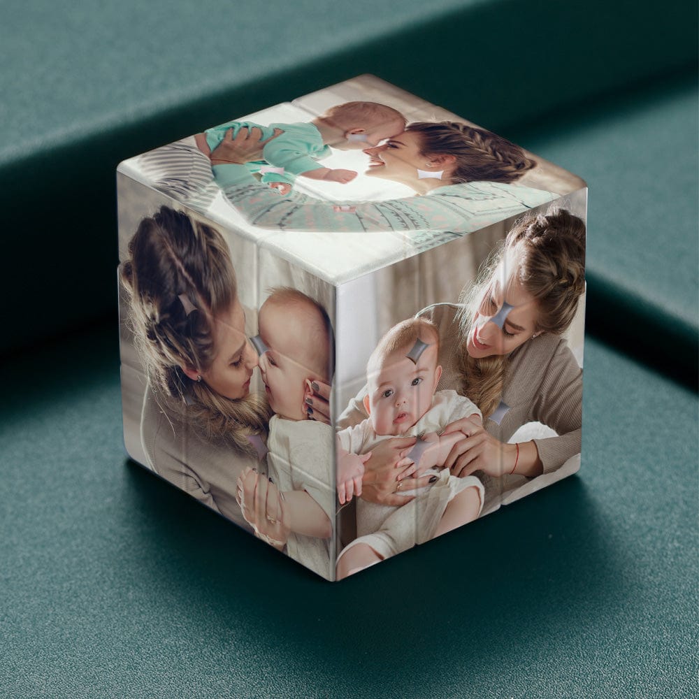 Mother's Day Gifts Custom Rubic's Cube Photo Cube Gift For Mom