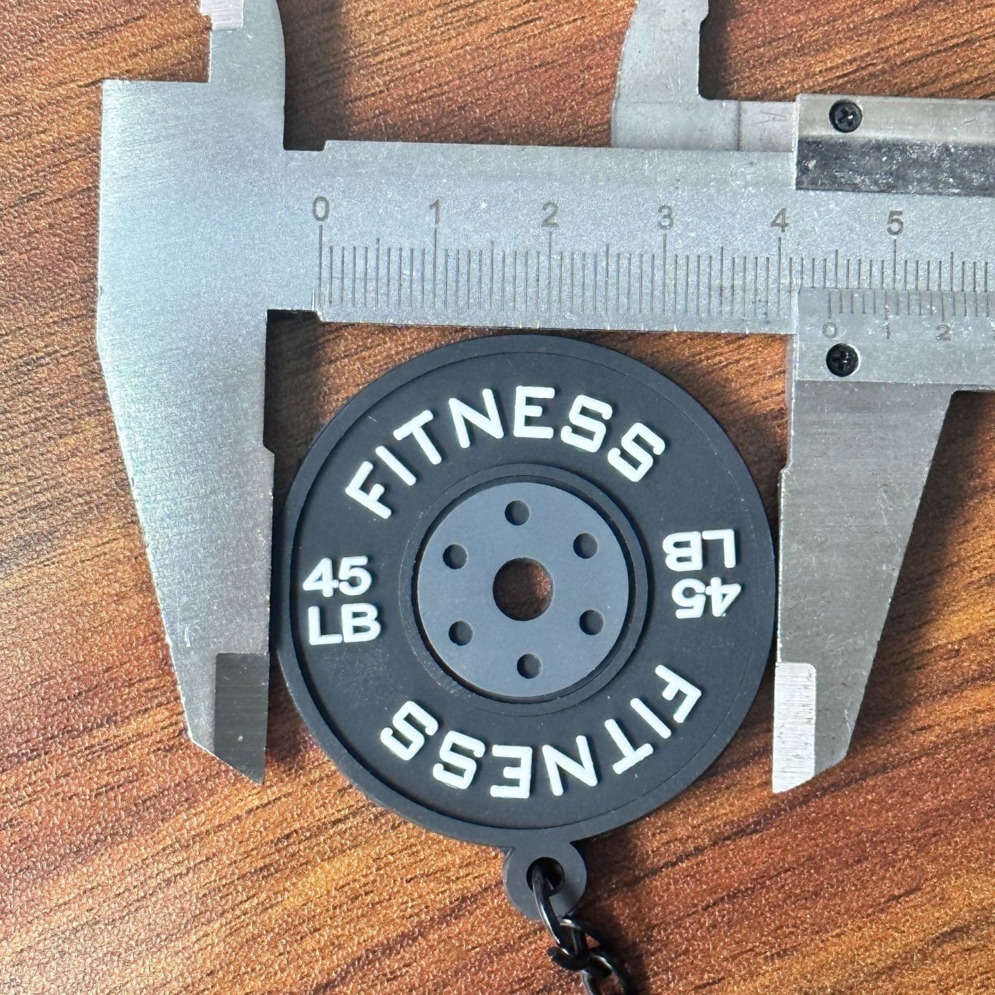 Weightlifting Weight Plates Keychain Accessories Equipment Pendant Metal Mini Backpack Keychain - CustomFaceStickers