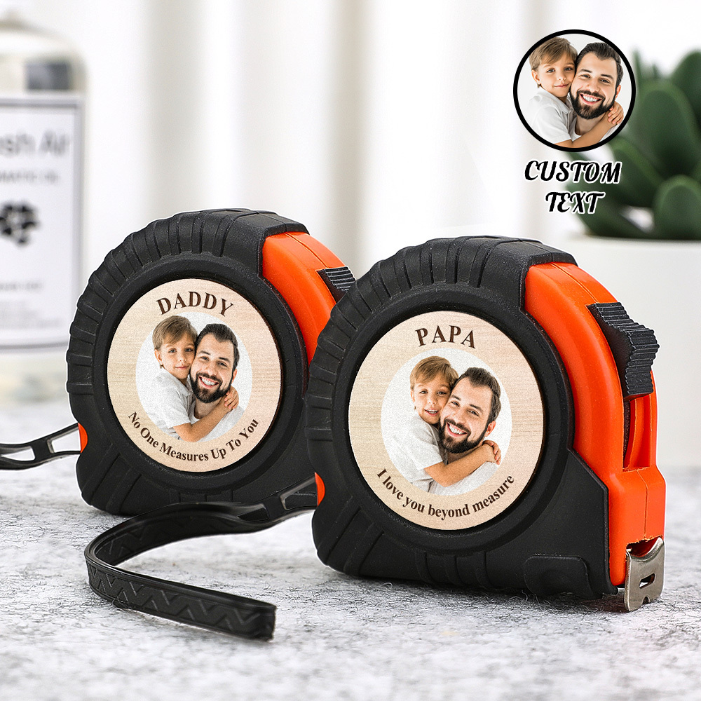 Gift For Dad No One Measures Up Personalized Tape Measure Father's Day Gift