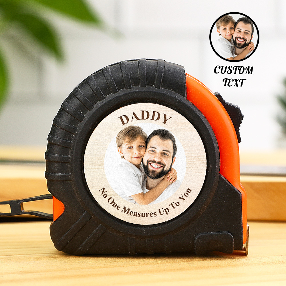 Gift For Dad No One Measures Up Personalized Tape Measure Father's Day Gift
