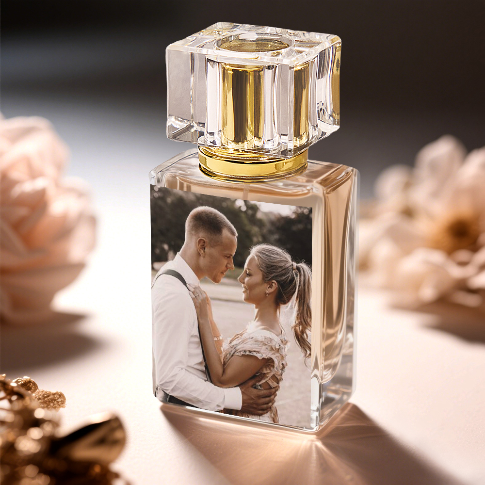 Custom Photo Perfume Bottle Personalized Anniversary Gifts for Her Birthday Gifts
