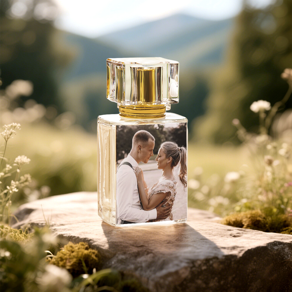 Custom Photo Perfume Bottle Personalized Anniversary Gifts for Her Birthday Gifts