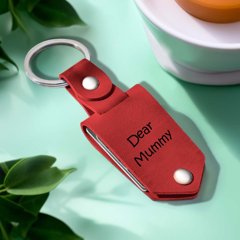 Mother's Day Gifts You're Going To Be The Best Mommy Leather Keychain Gift for mom
