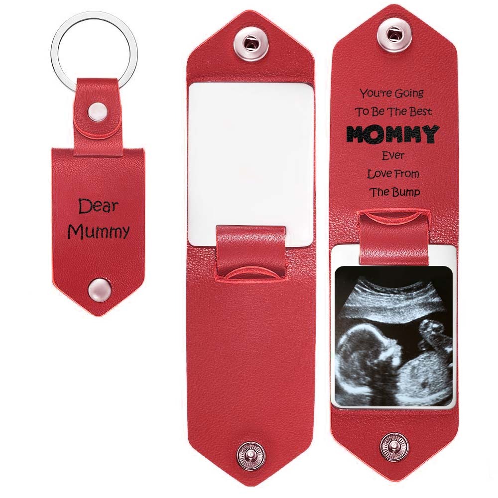 Mother's Day Gifts You're Going To Be The Best Mommy Leather Keychain Gift for mom