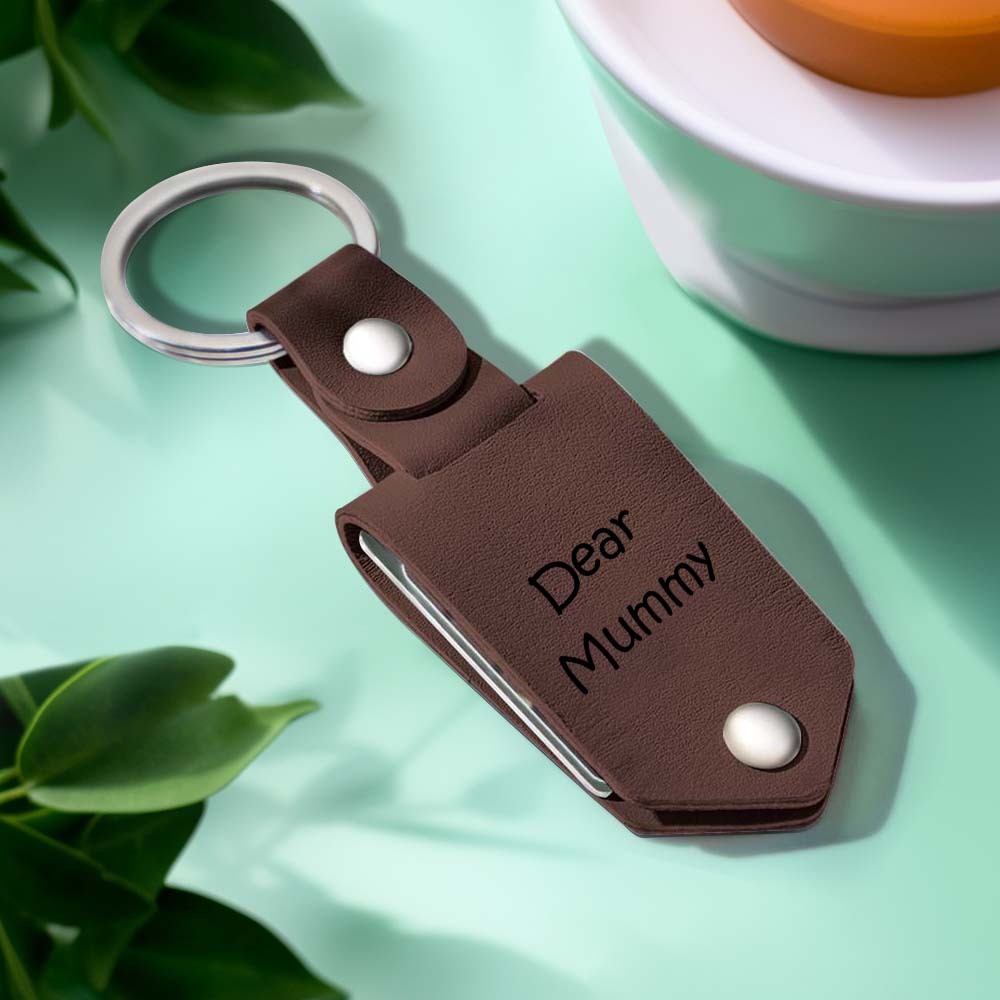Mother's Day Gifts You're Going To Be The Best Mommy Leather Keychain Gift for mom